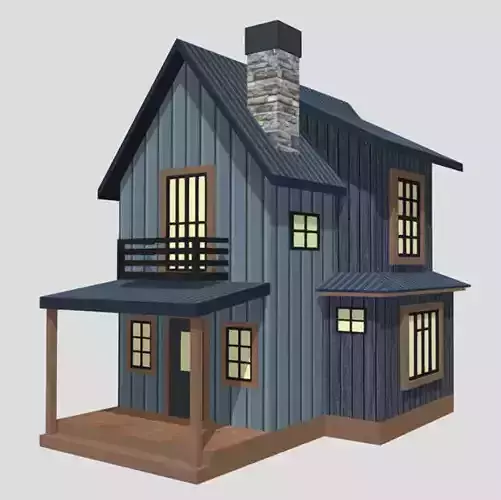 American Style Cottage - Town House Model