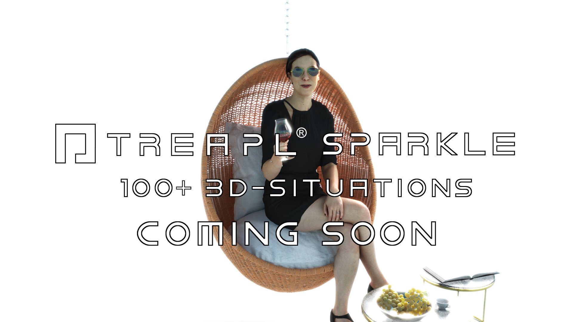 Beauty 01F Beach Tanning Sitting Sports Woman Low-poly 3D model_11