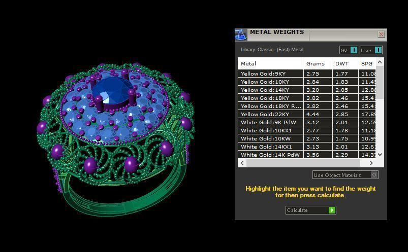 Rings 3D print model_4