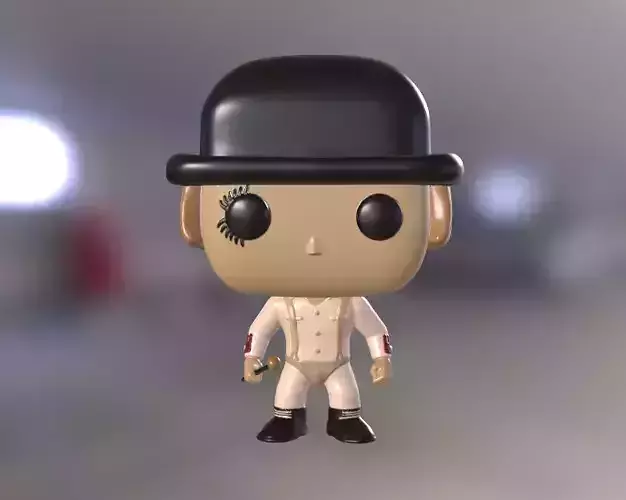 Funko Alex - La naranja mecanica 3D print model