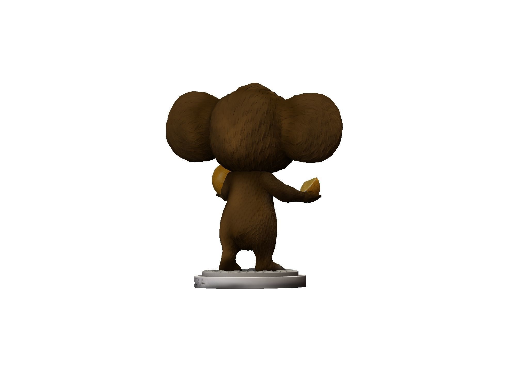 Cheburashka SEVERAL OPTIONS for 3D print STL 3D print model_19