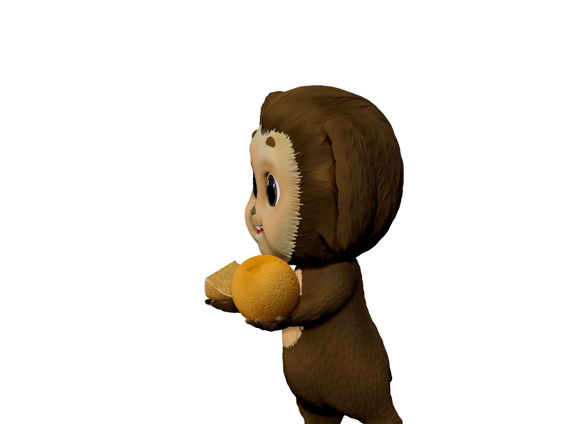 Cheburashka SEVERAL OPTIONS for 3D print STL 3D print model_15