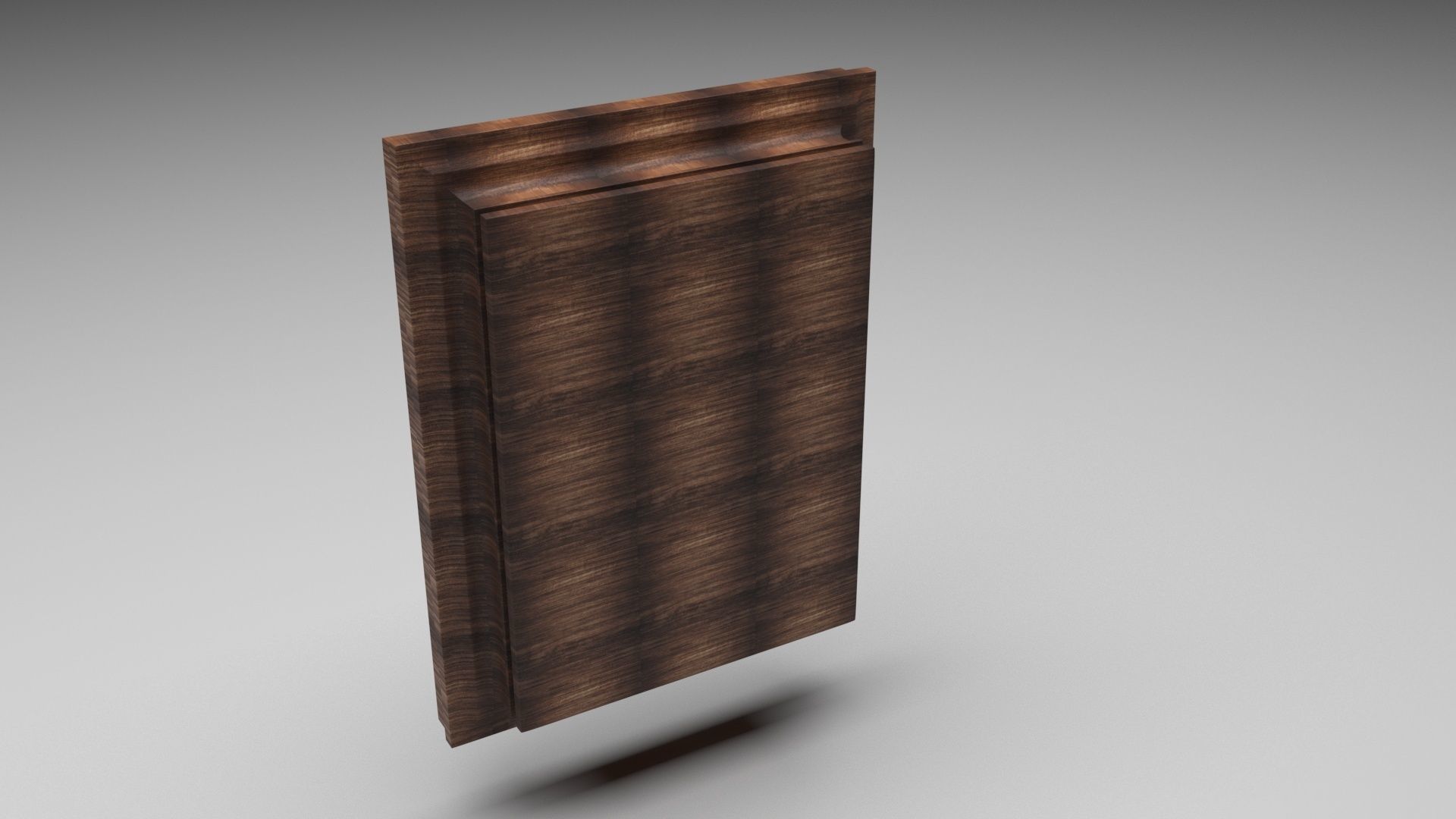 Wall Mounted Chess Set 3D model_2