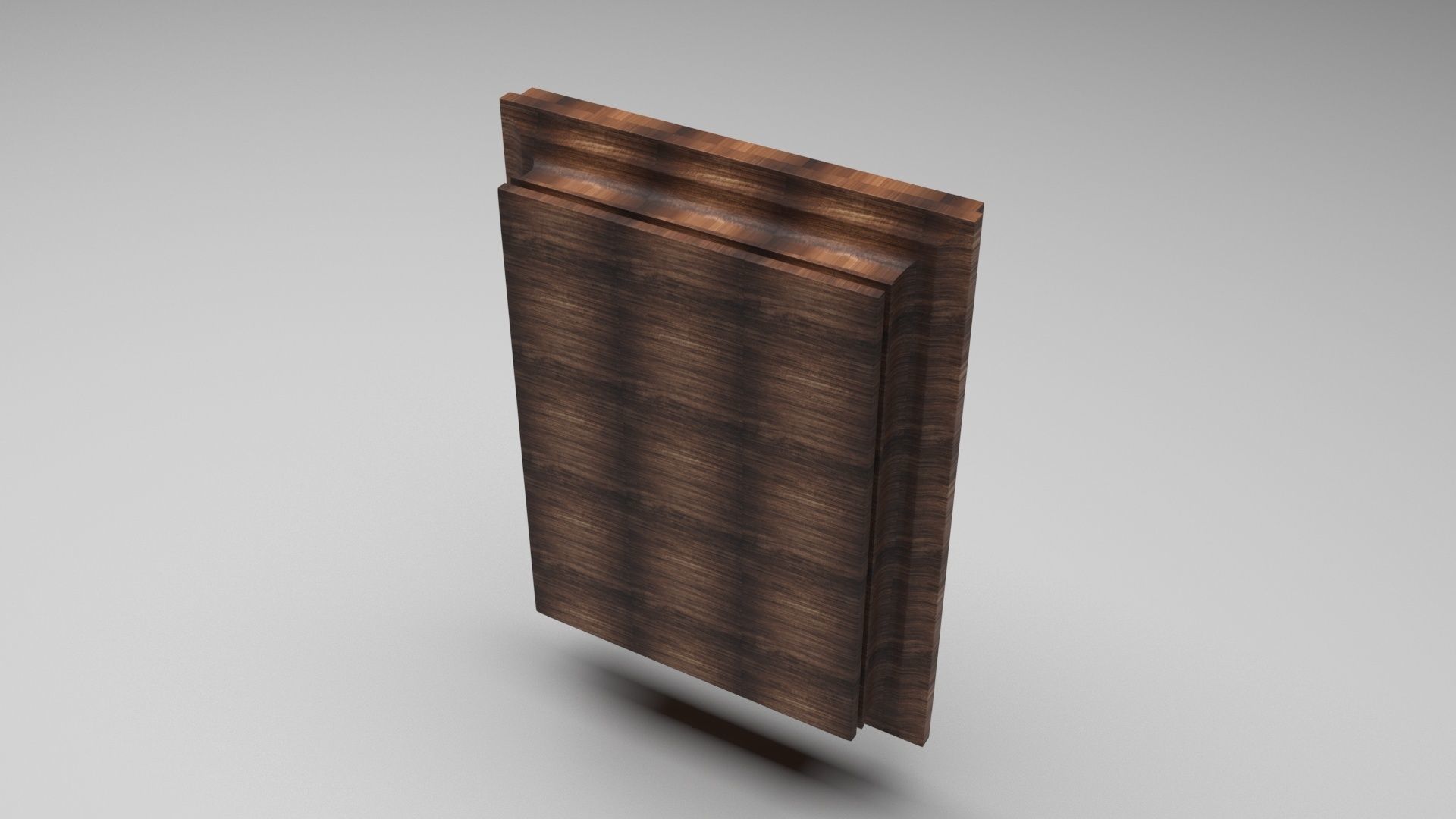 Wall Mounted Chess Set 3D model_3