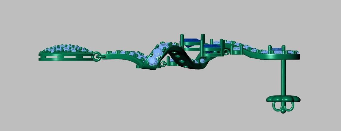 Earring model 254 3D printable model13 3D print model_15