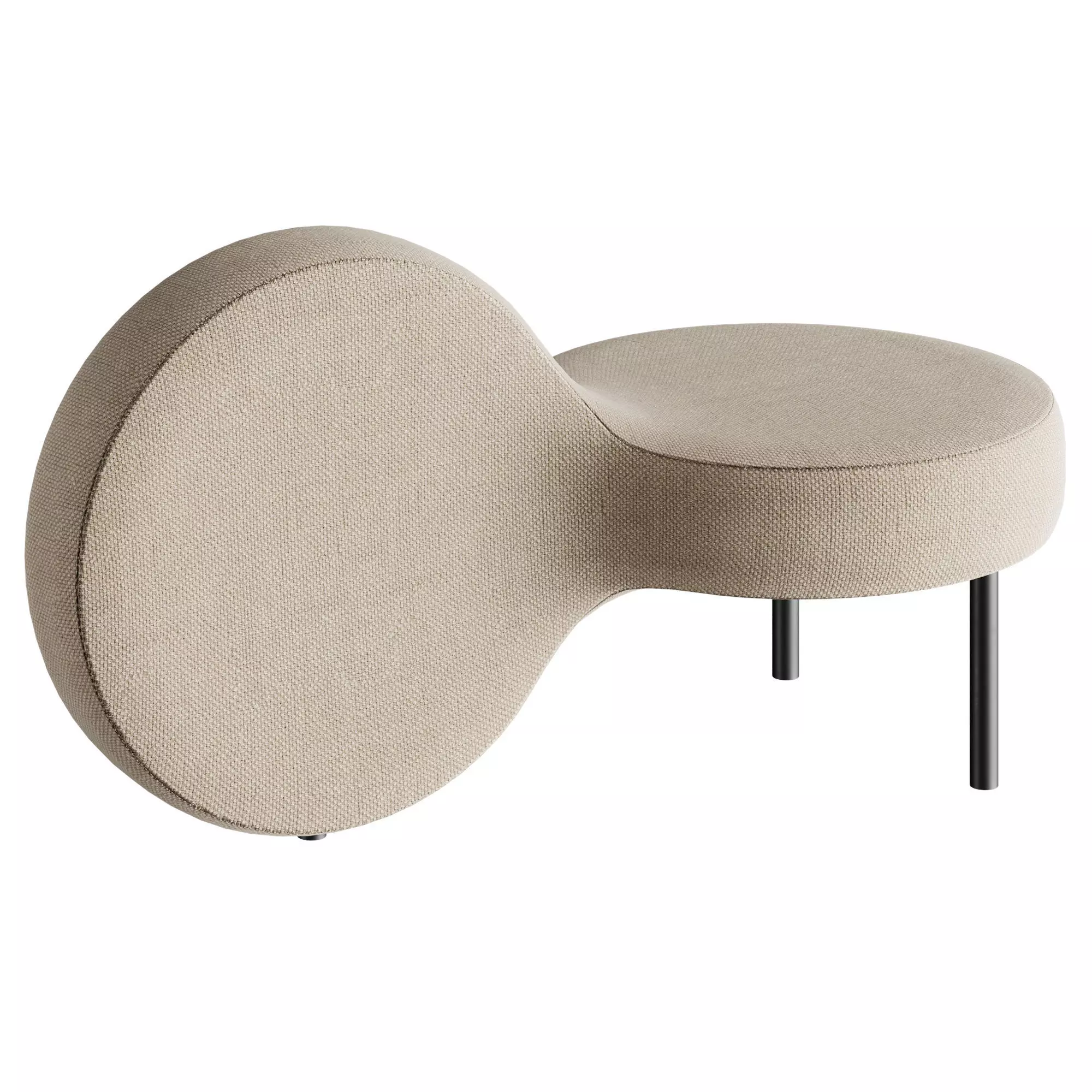 LOOP pouf 3D model_0