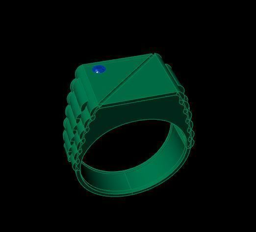 Rings 3D print model_2