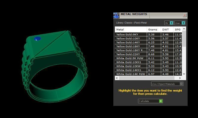 Rings 3D print model_4