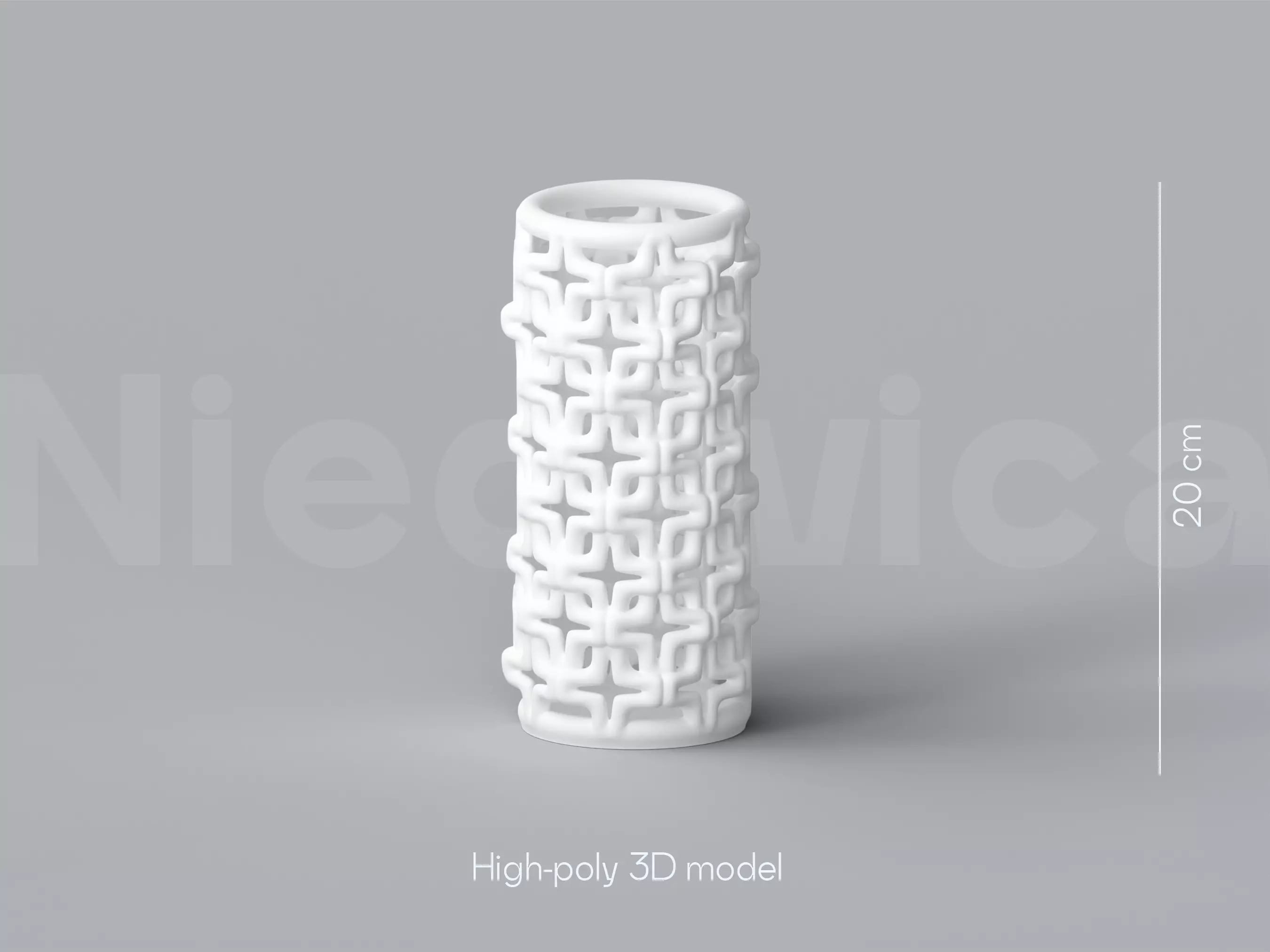 NIEDWICA GEOMETRIC VASE G-1 3D PRINTING VASE 3D print model_0