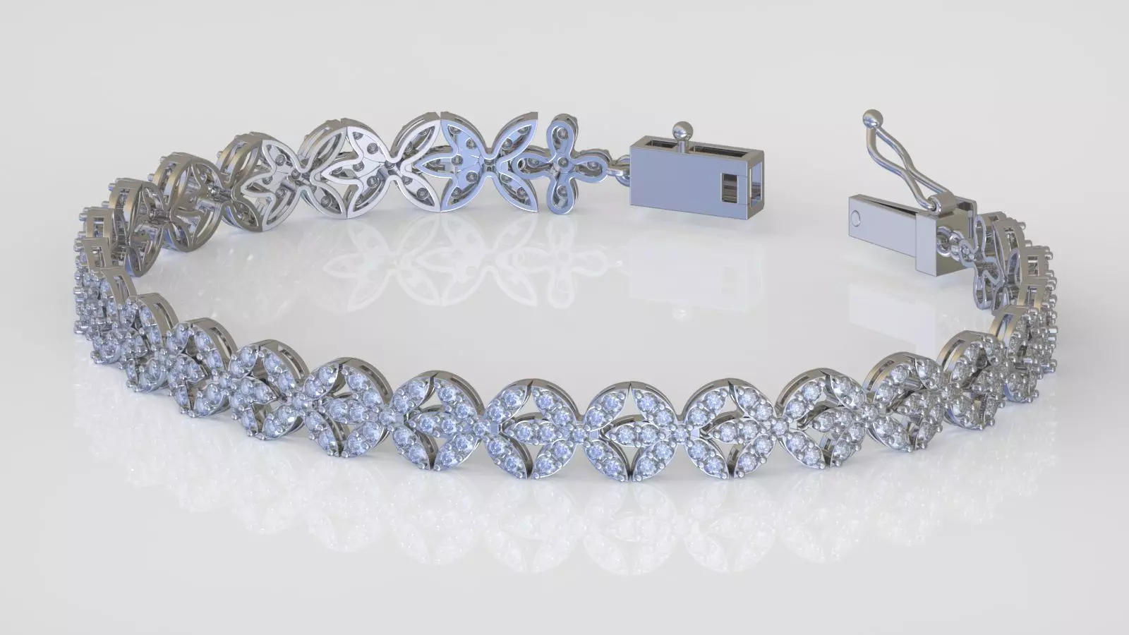 Bracelet model 3D printable model 0025-17 3D print model_0