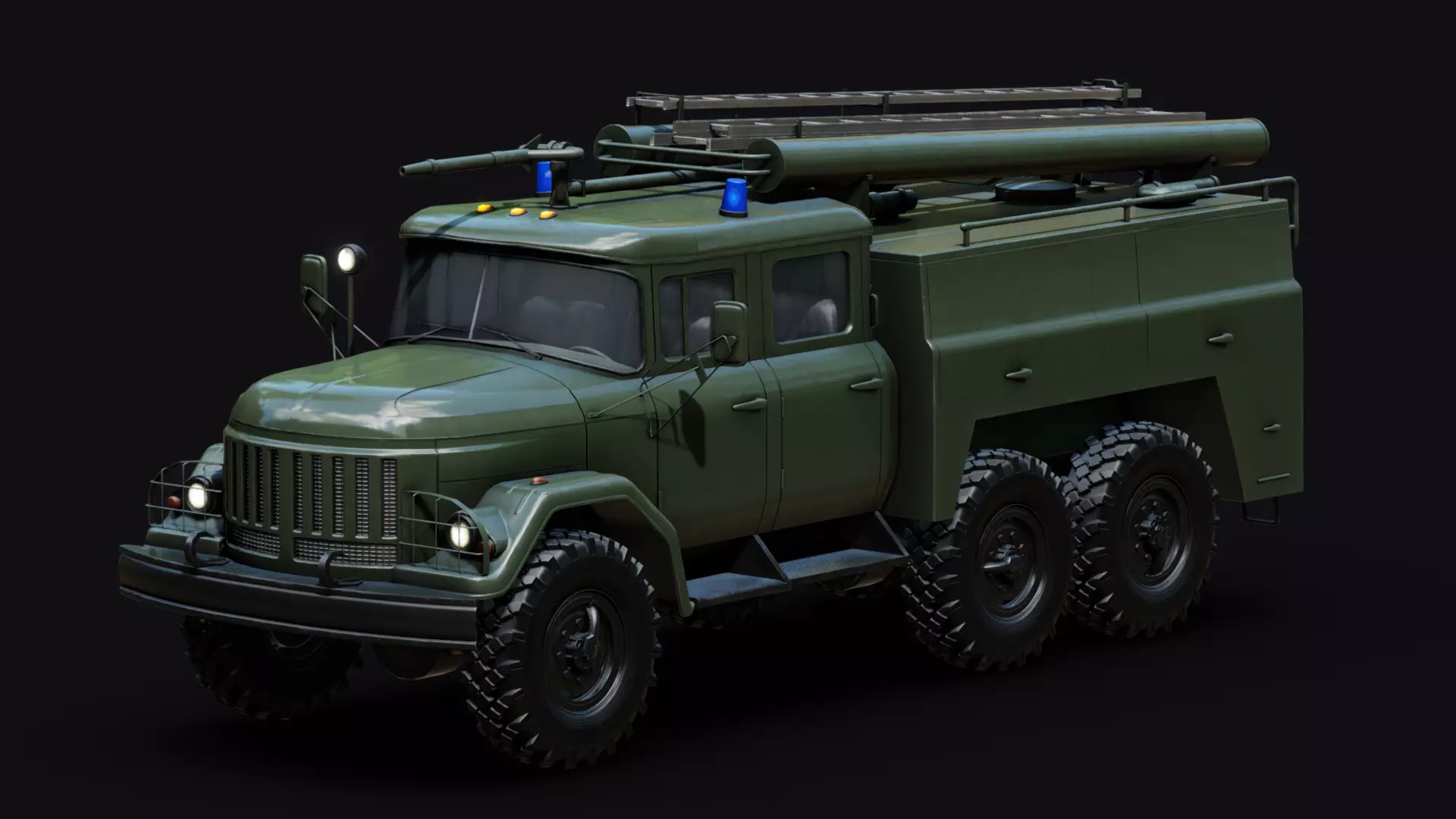 Soviet Vehicles 3D Model Collection_31