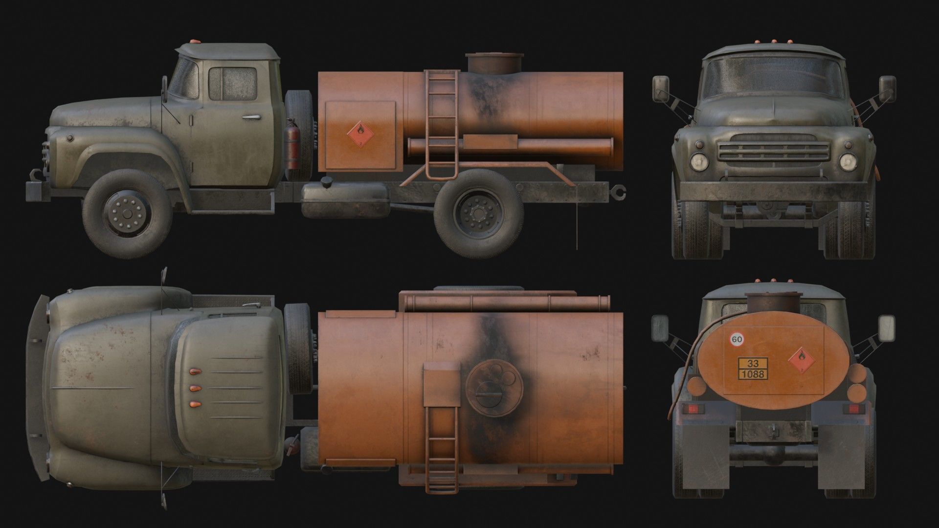 Soviet Vehicles 3D Model Collection_4