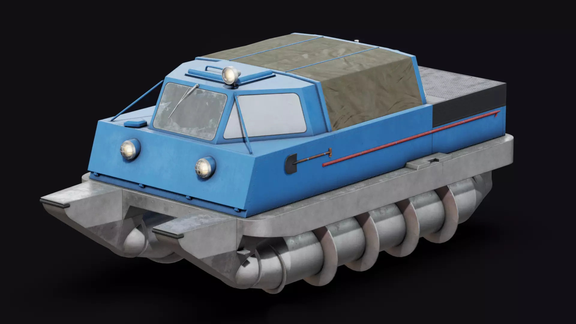 Soviet Vehicles 3D Model Collection_30