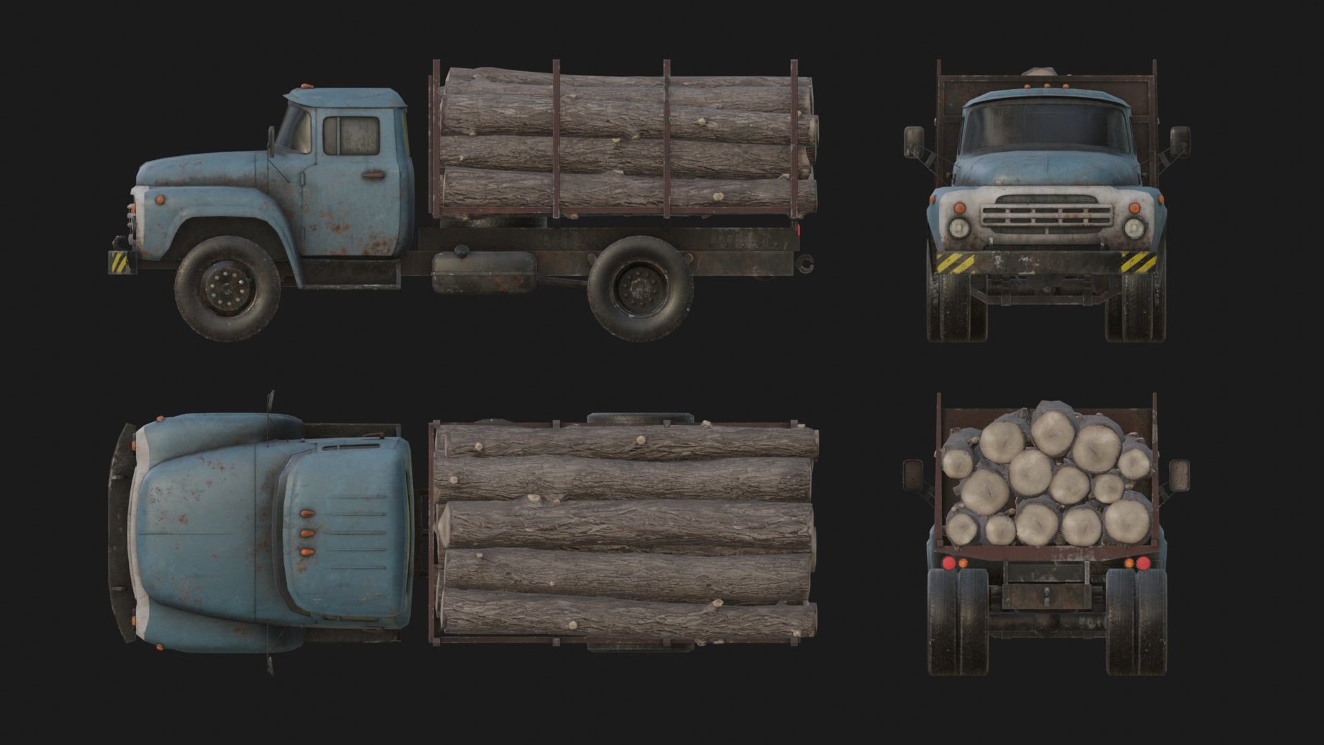 Soviet Vehicles 3D Model Collection_6