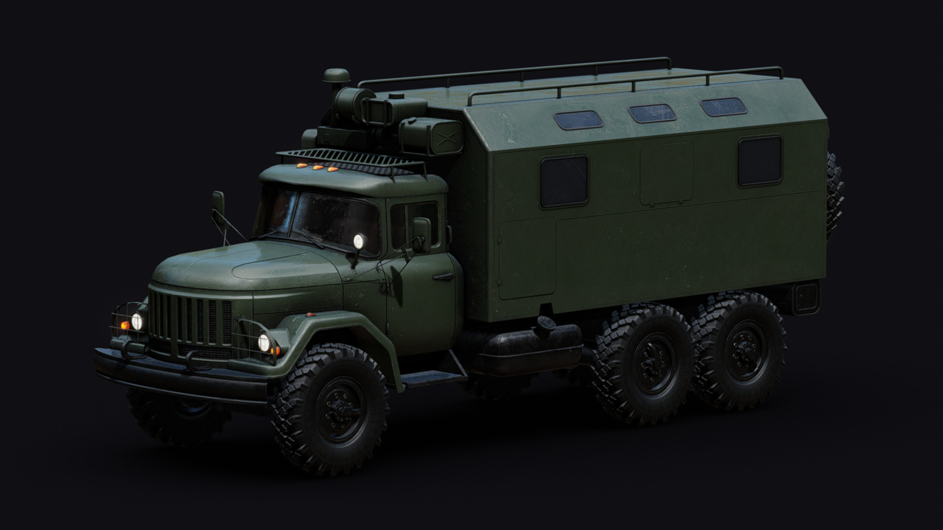 Soviet Vehicles 3D Model Collection_34