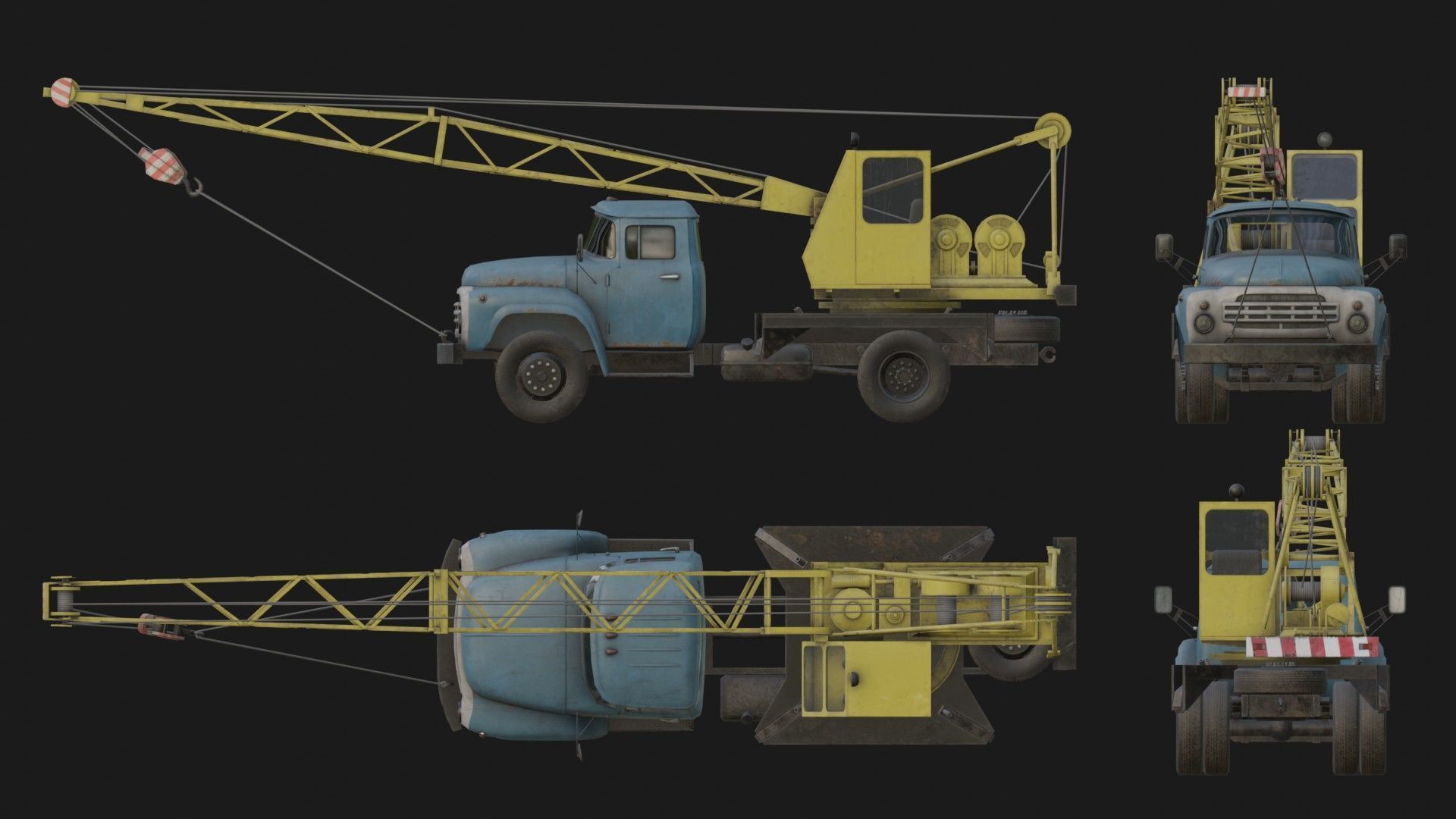 Soviet Vehicles 3D Model Collection_5