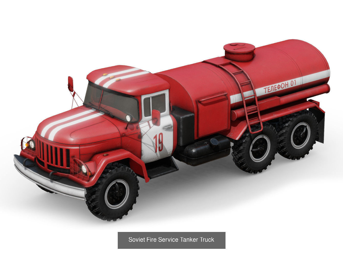 Soviet Vehicles 3D Model Collection_35