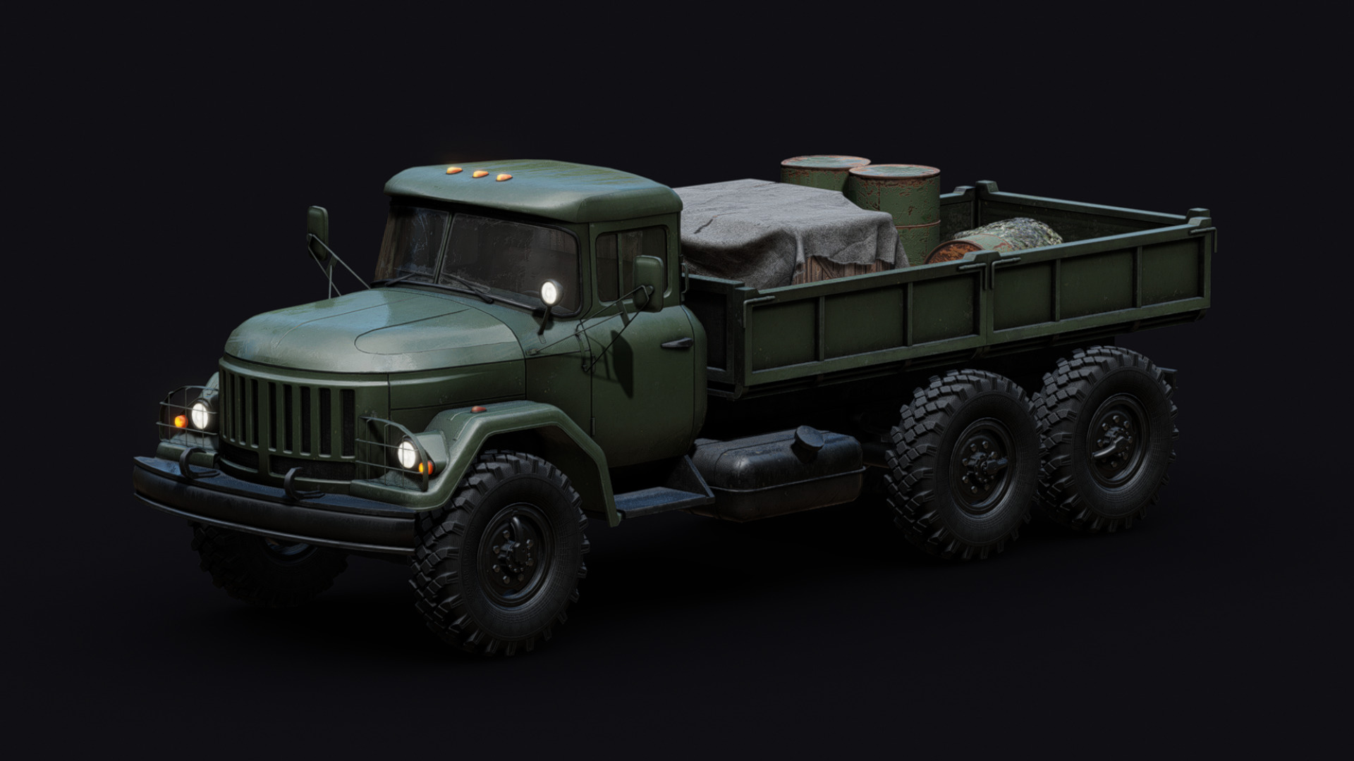Soviet Vehicles 3D Model Collection_33