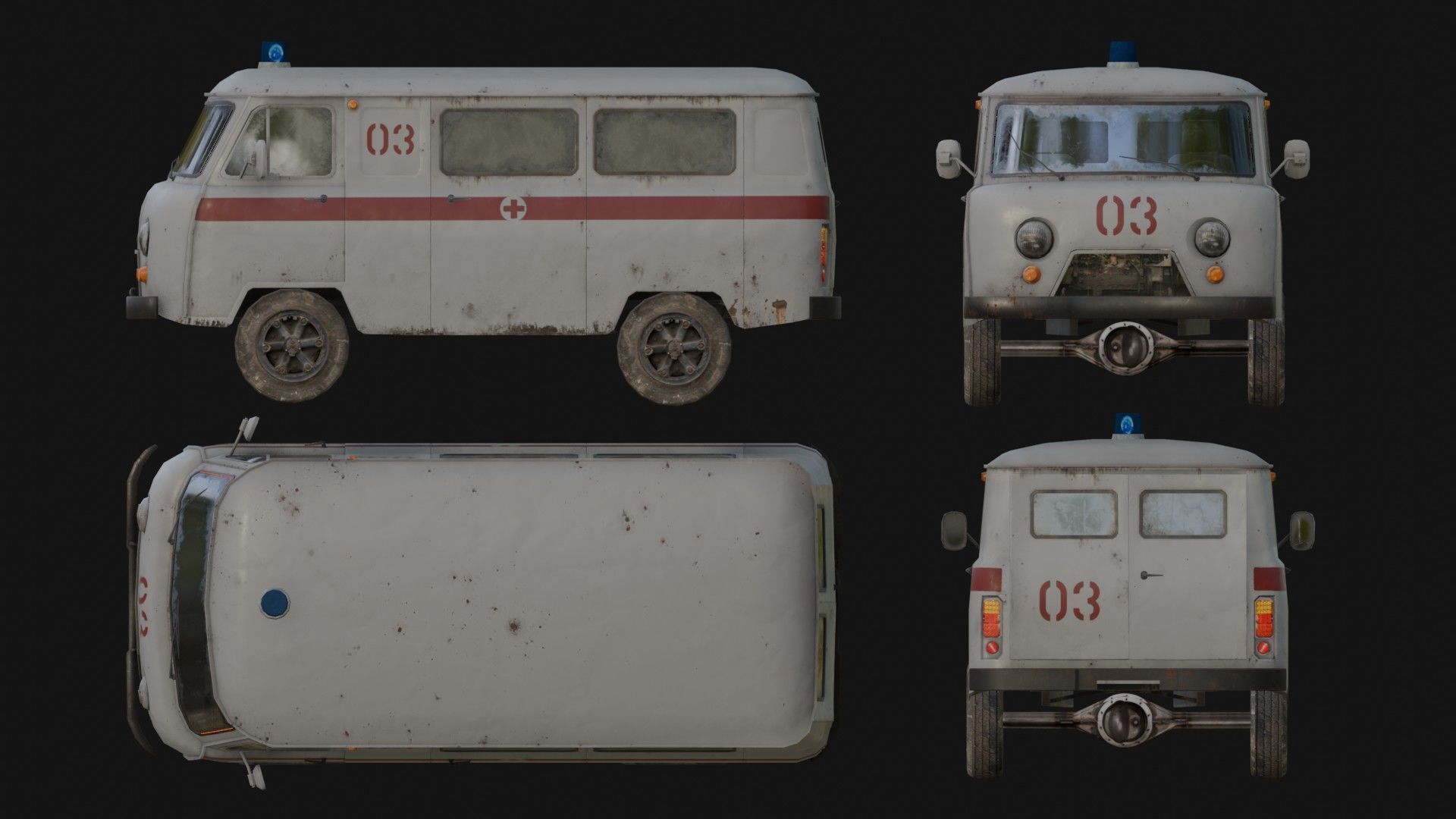 Soviet Vehicles 3D Model Collection_10
