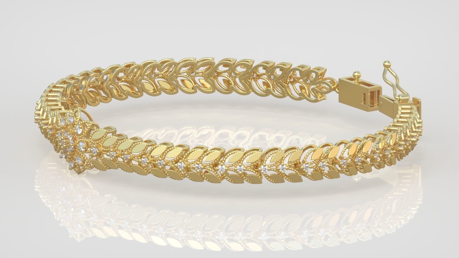 Bracelet model 3D printable model 0026-13- 3D print model_5