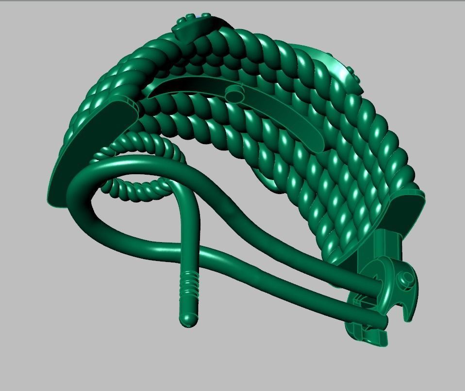 Earring model 0335 3D printable model14 3D print model_20