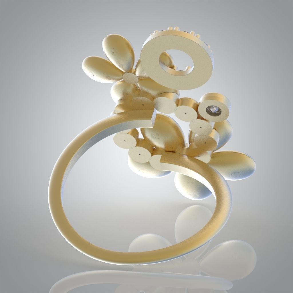 Earring model 0575 3D printable model12 3D print model_12