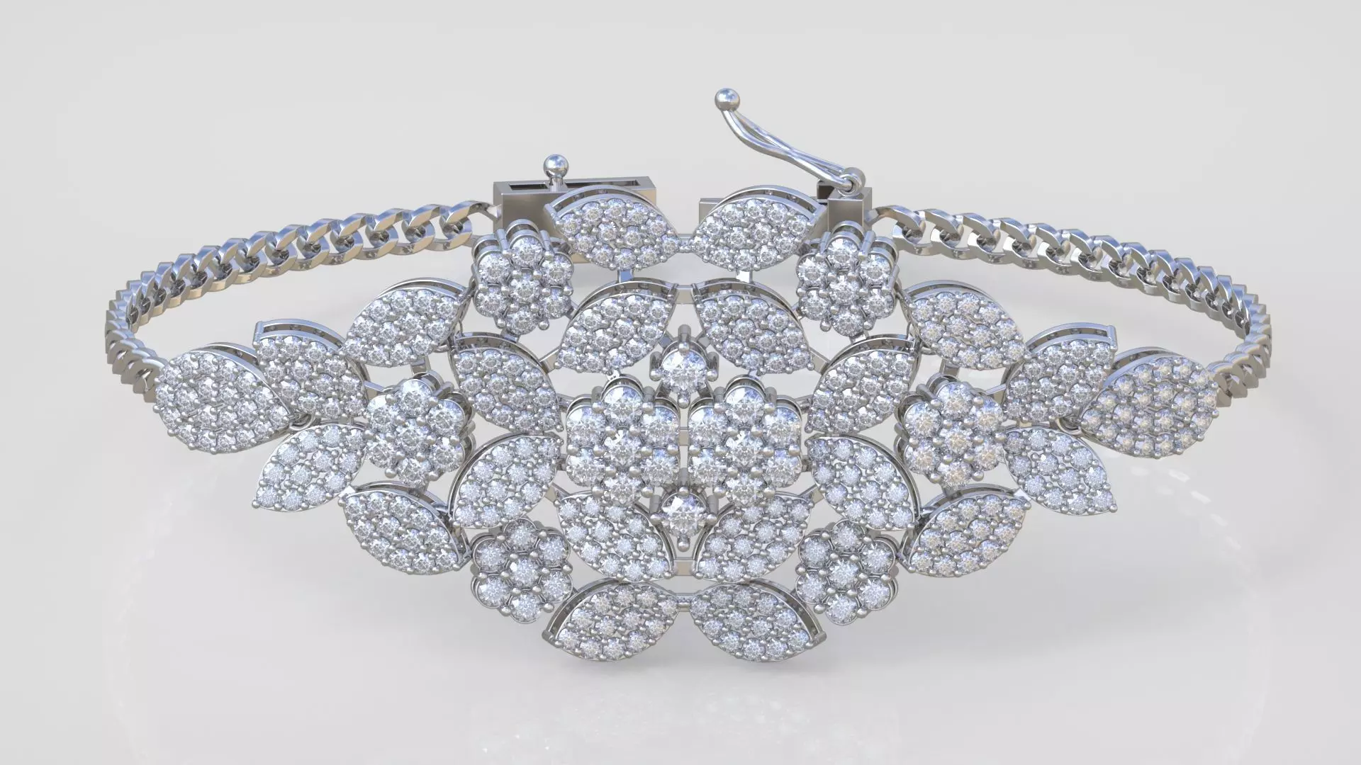 Bracelet model 3D printable model 0046 3D print model_0