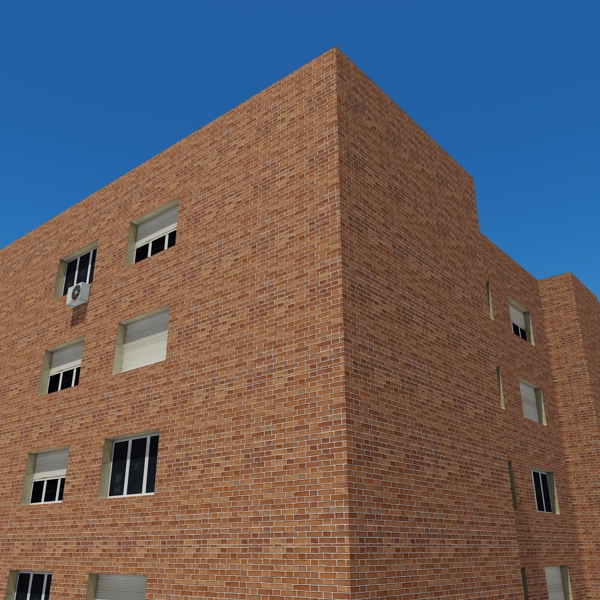 104 Buildings Collection Low-poly 3D model_189