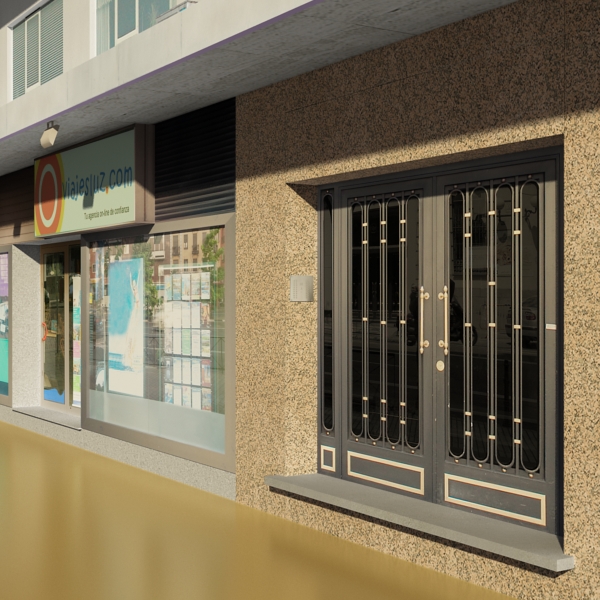 104 Buildings Collection Low-poly 3D model_10