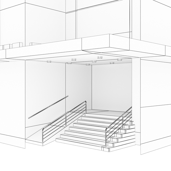 104 Buildings Collection Low-poly 3D model_45