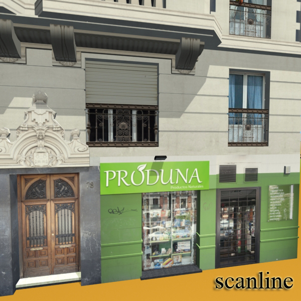 104 Buildings Collection Low-poly 3D model_106