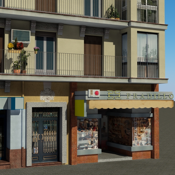 104 Buildings Collection Low-poly 3D model_215