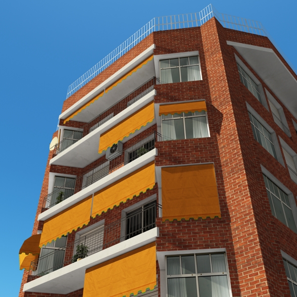 104 Buildings Collection Low-poly 3D model_117