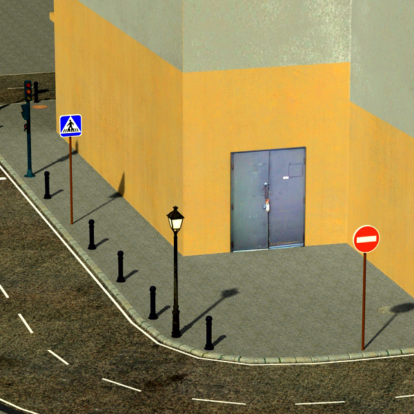 104 Buildings Collection Low-poly 3D model_82