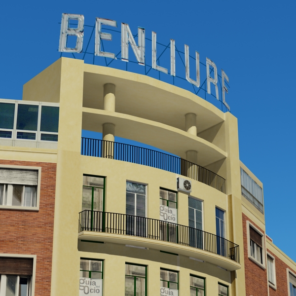 104 Buildings Collection Low-poly 3D model_201