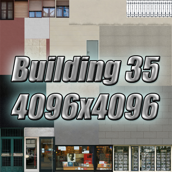 104 Buildings Collection Low-poly 3D model_248