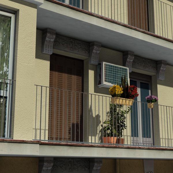 104 Buildings Collection Low-poly 3D model_217