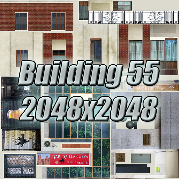 104 Buildings Collection Low-poly 3D model_251