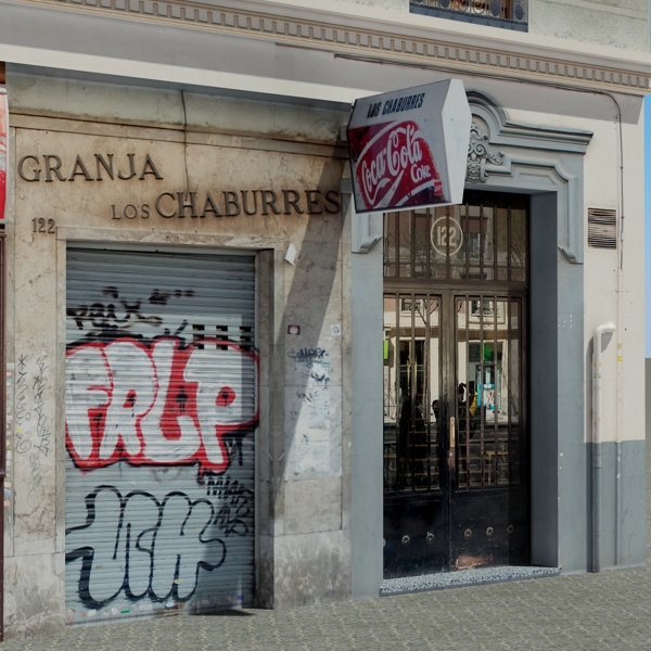 104 Buildings Collection Low-poly 3D model_168