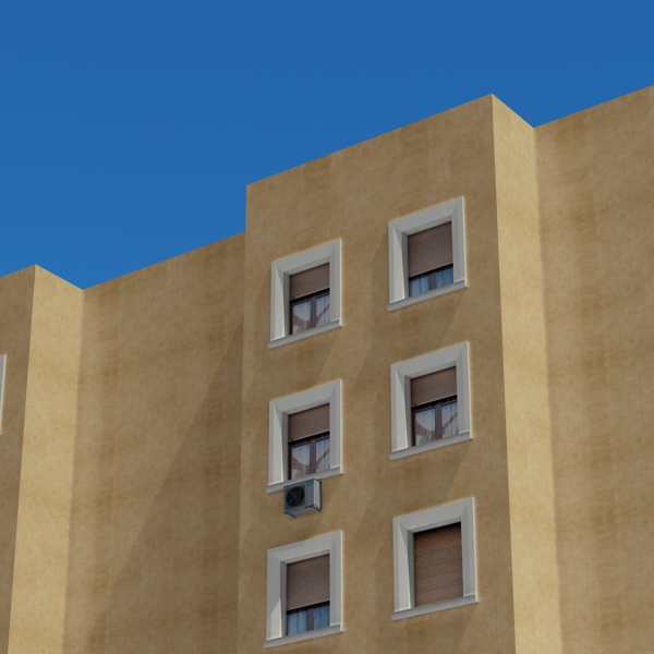 104 Buildings Collection Low-poly 3D model_183