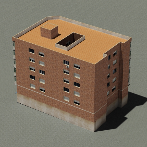 104 Buildings Collection Low-poly 3D model_186