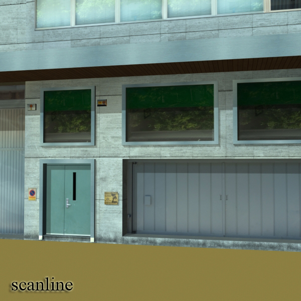 104 Buildings Collection Low-poly 3D model_43