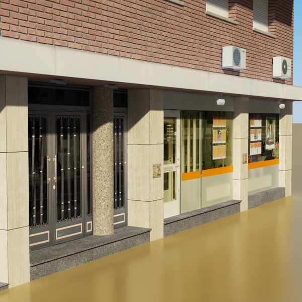 104 Buildings Collection Low-poly 3D model_49