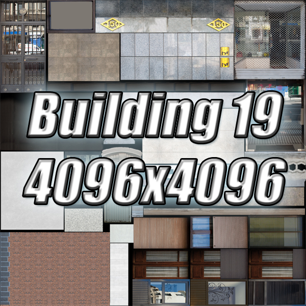 104 Buildings Collection Low-poly 3D model_245