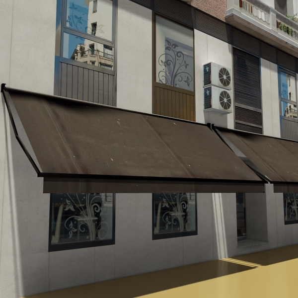 104 Buildings Collection Low-poly 3D model_77