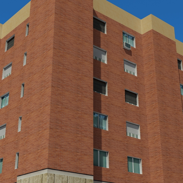104 Buildings Collection Low-poly 3D model_224