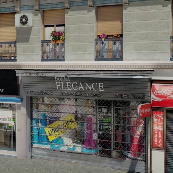 104 Buildings Collection Low-poly 3D model_166