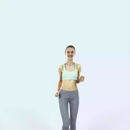 Beauty 03L Jogging Sports Running Woman