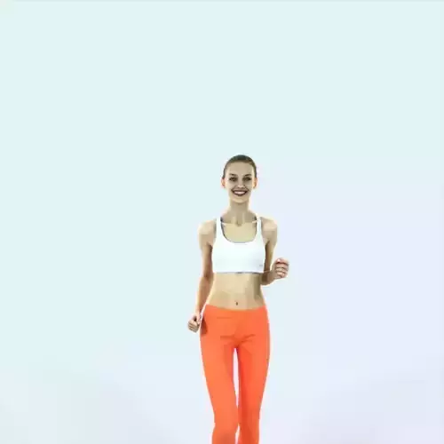 Beauty 03J Jogging Sports Running Woman