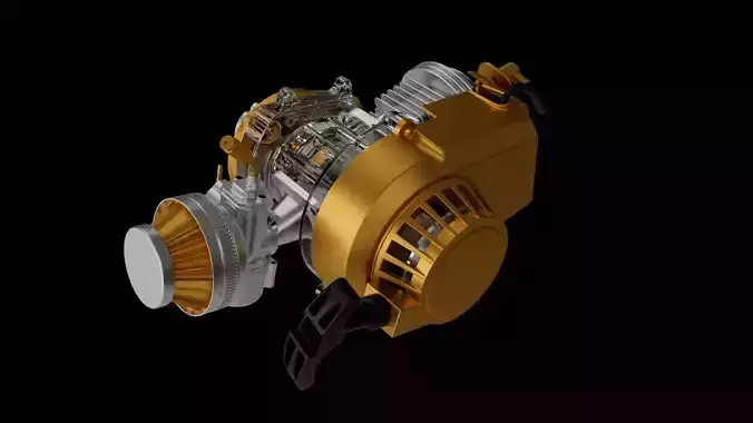 ENGINE FINAL ASSEMBLY 3D print model